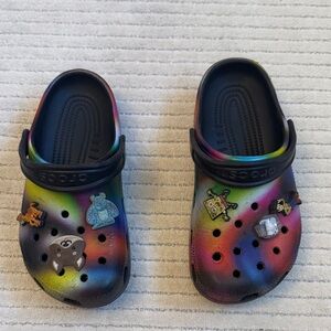 CROCS Kids' Multicolor Clogs with Character Charms